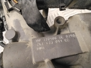 Volkswagen Golf VI (2008–2013) Steering rack 1K1423051CE - 2