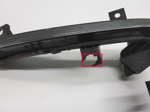 Volkswagen Up (2012–2026) Front daytime running light 12E941055B - 3