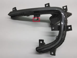 Volkswagen Up (2012–2026) Front daytime running light 12E941055B - 4