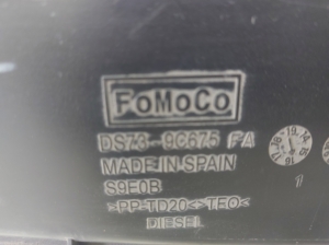 Ford Mondeo V (2014–2018) Luftansaugschlauch DS739C675FA - 2