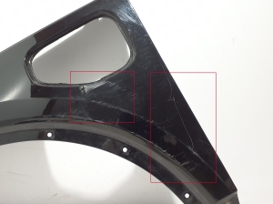 VOLVO XC40 (2017–2026) Front fender 31457585 - 3