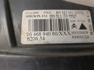 Citroen C4 (2004–2010) Scheinwerfer vorne 9646894080 - 3
