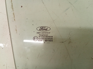 Ford C-MAX (2010–2026) Priekšējo durvju stikls 43R001605 - 2