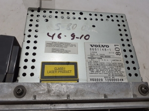 VOLVO S80 I (1998–2006) Radio (head unit) 8651148 - 2