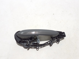  Rear side door exterior handle and its parts  -  