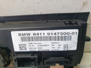 BMW 3 SERIES E92 (2006–2010) Heater control panel 6411914730001 - 2