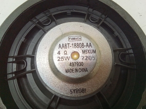 Ford Fiesta VI (2008–2017) Front door speaker AA6T18808AA - 3