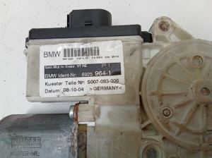 BMW X3 E83 (2003–2010) Front door window regulator motor 69259641 - 2