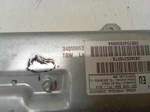 BMW X3 E83 (2003–2010) Priekšējo durvju drošības spilvens 34010055A - 3