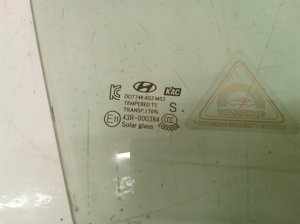 Hyundai i40 (2011–2026) Esiukse klaas 43R000384 - 2