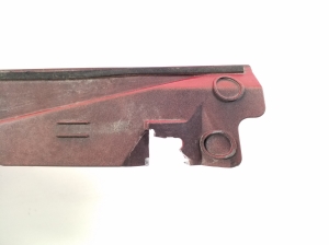 Mitsubishi Outlander (2012–2021) Heckklappenleiste 5817A26502 - 3