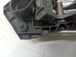 Volkswagen Passat B7 (2010–2014) Front door exterior handle 3C0837885J - 2