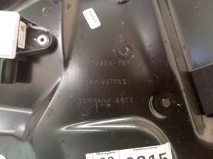 Volkswagen Passat B7 (2010–2014) Front door window regulator 3AA837755 - 2