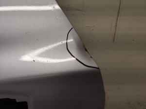 Hyundai Santa Fe (2012–2018) Tür hinten 770032W000 - 4