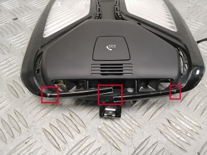 BMW 5 SERIES G30 (2016–2026) Front interior lighting panel 5A69AC0 - 4
