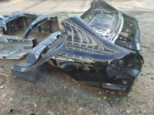   Tagumine poritiib ja selle osad  - A2066308301 