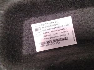 Seat Leon (2012–2026) Hutablage W05F4867769A - 3