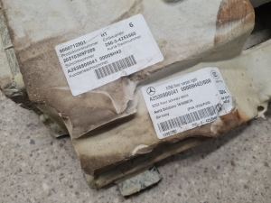Mercedes Benz EQC N293 (2019–2026) Salongi põrandavaip A2536800041 - 5