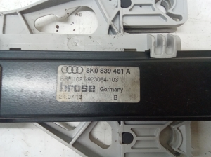 AUDI A4 B8 (2007–2016) Aizmugurējo durvju logu pacēlājs 8K0839461A - 2