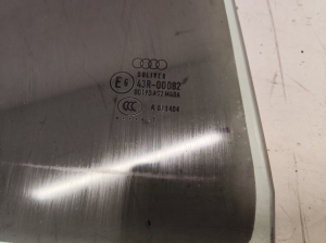 AUDI A6 C7 (2011–2018) Tagumise külgukse klaas 43R00082 - 2