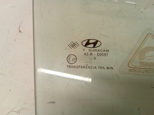 Hyundai i10 (2013–2026) Front door glass 43R00097 - 2