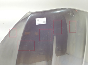Mercedes Benz GLE-Class 167 (2019–2026) Motorhaube A1678800300 - 4