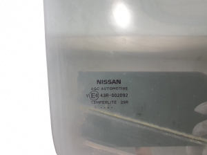 NISSAN Qashqai (2013–2021) Aizmugurējo sānu durvju stikls 82300HV00B - 2