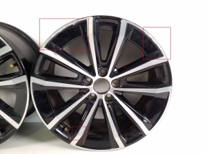 VOLVO XC60 (2017–2026) Velgede komplekt 32358646 - 7