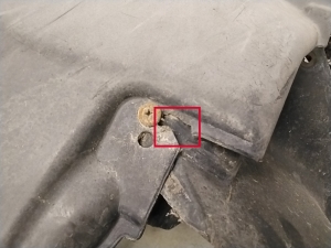 NISSAN Murano Z51 (2007–2015) Front underbody protection 758921AA0A - 3