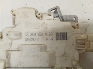 Volkswagen Passat B7 (2010–2014) Rear side door lock 3C4839016A - 4