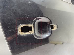 Volkswagen Amarok I (2010–2022) Rear side doors 2H7833056S - 3
