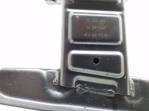 Mercedes Benz A-Class 176 (2012–2018) Rear bumper reinforcement A2466101100 - 4