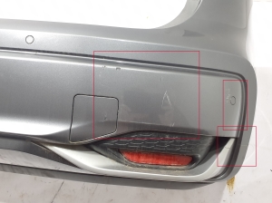 NISSAN Qashqai (2013–2021) Heckstoßstange 85022HV51H - 2