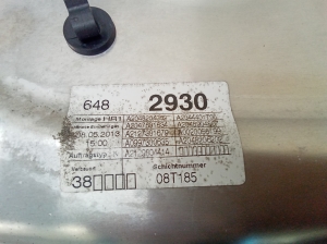 Mercedes Benz C-Class 204 (2007–2014) Aizmugurējo durvju logu pacēlājs A2048204302 - 2