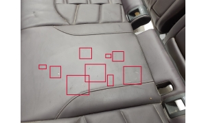 NISSAN Qashqai (2013–2021) Rear seat and its components - 6