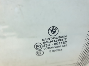 BMW 3 SERIES E92 (2006–2010) Esiukse klaas 43R001167 - 4