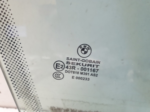 BMW 3 SERIES E92 (2006–2010) Esiukse klaas 43R001167 - 3