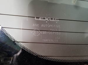 LEXUS CT 200h ZWA10 (2010–2017) Trunk lid and its parts 6700576010 - 8