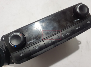 SsangYong Rodius I (2004–2013) Heater control panel 6870021022 - 3
