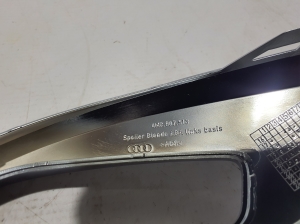 AUDI Q8 (2018–2026) Rear bumper chrome trim 4M8807513 - 2