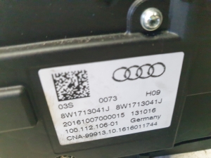 AUDI A4 B9 (2015–2026) Schaltmechanismus 8W1713041J - 4