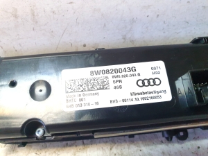 AUDI A4 B9 (2015–2026) Commande de chauffage 8W0820043G - 4