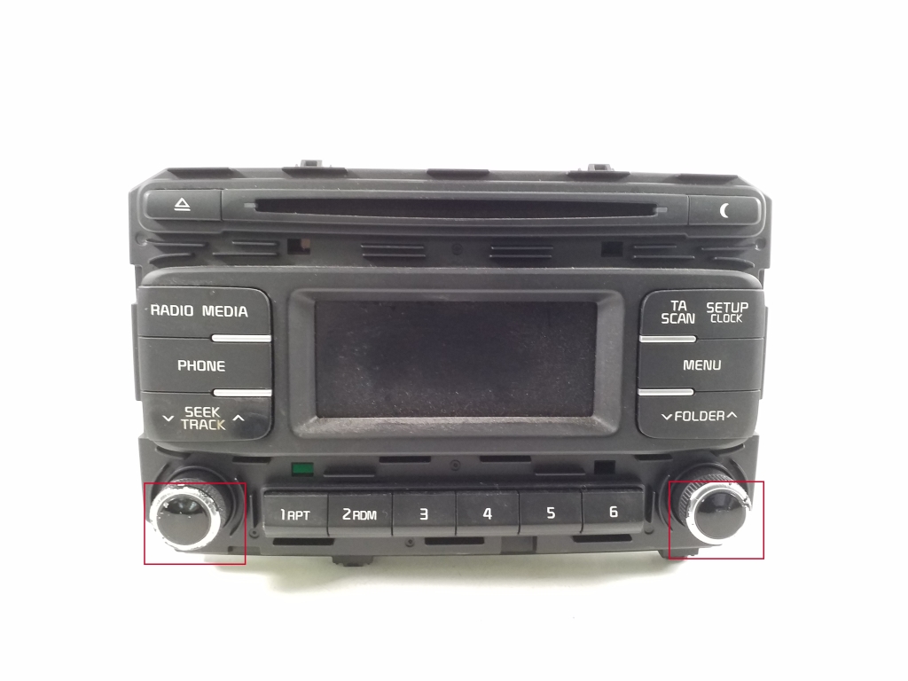 Kia Sportage (2016–2021) Radio (head unit) 96170D9340