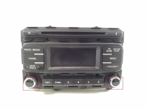 Radio (head unit) - 96170D9340