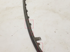 AUDI Q8 (2018–2026) Rear bumper molding 4M8807791A - 2