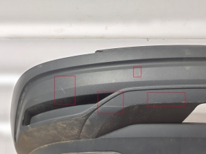 AUDI Q3 F3 (2018–2026) Rear bumper lower spoiler 83A807521D - 6