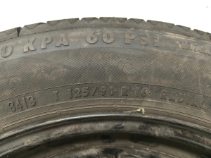 Mercedes Benz C-Class 204 (2007–2014) Ersatzrad A2044000302 - 5