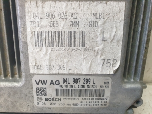 AUDI A4 B9 (2015–2026) Motorsteuergerät 04L907309L - 3