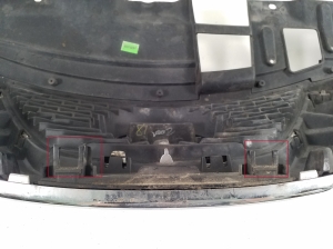 NISSAN Qashqai (2013–2021) Kühlergrill 623124EA0D - 3
