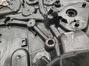 Mercedes Benz E-Class W214 (2023–2026) Aizmugurējo durvju logu pacēlājs A2147308002 - 4